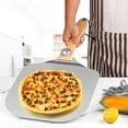 thumbnail image 7 of Luvan 12 x 14 inches Aluminum Non-stick Pizza Paddle with Foldable Wooden Handle,Aluminum Pizza Peels for Bakers,Pies, 7 of 7