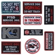 thumbnail image 1 of Parche J.CARP K9 para perros de servicio, no táctil, bordado por completo, 10 unidades, 1 of 5