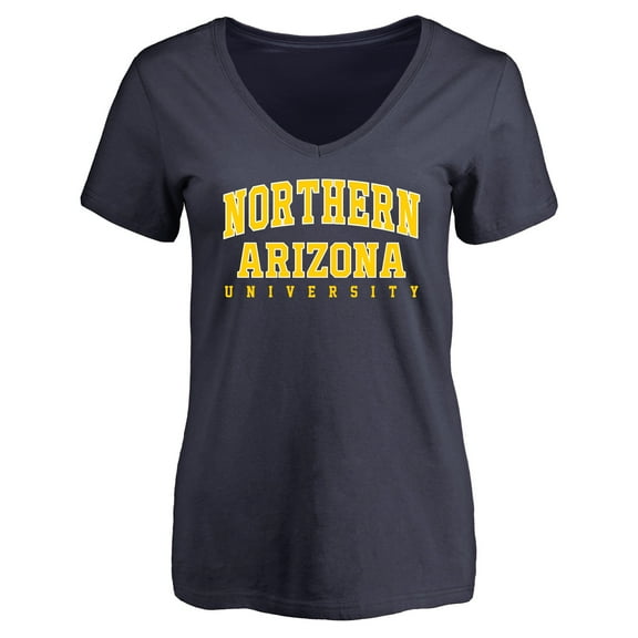 Women's Navy Northern Arizona Lumberjacks Everyday T-Shirt