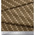 thumbnail image 3 of Soimoi Modal Satin Fabric Text,Skull & Check Fabric Prints by Yard 42 Inch Wide, 3 of 3