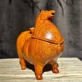 thumbnail image 3 of Ebony "Mountain of Wealth" Ornament - A luxurious and high-end decoration for living rooms and offices, suitable as a housewarming or business opening gift., 3 of 3