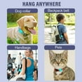 thumbnail image 2 of HAHDAXIA 2 Pack Silicon Protective Case for AirTag 2021, Anti-Scratch AirTag Holder Fixed on Dog Cat Collar,AirTag Keychain Tracking Accessories, 2 of 6