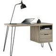 thumbnail image 4 of Ameriwood Home Landon Computer Desk, Distressed Gray Oak, 4 of 13