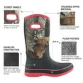 thumbnail image 3 of HISEA Rain Boots for Women Mid Calf Muck Rubber Boots Waterproof Neoprene Insulated Barn Boots for Mud Working Gardening, 3 of 6
