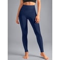thumbnail image 2 of Rosvigor Womens Yoga Leggings High Waisted Workout Leggings with No Front Seam Tummy Control Stretch Athletic Pants, 2 of 7