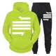thumbnail image 4 of Chándal divertido con diseño de perro salchicha para hombre, conjunto de 2 piezas con capucha y pantalones, sudadera unisex con capucha, ropa deportiva para correr, 4 of 5