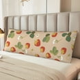 thumbnail image 2 of Naloa Floral Strawberr Body Pillow Cover, Pillowcases with Hidden Zipper Breathable Long Pillow Case (Pillows are not included,20x54 inch), 2 of 7