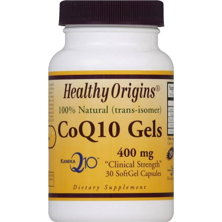 Healthy Origins CoQ10, 400 mg, SoftGel Capsules, 30 CT