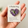thumbnail image 3 of Pocket Hug Heart Keepsake Memorial Sympathy Encouragement Remembrance For Loved Ones Comfort Card Sentimental Desktop Ornament, 3 of 3