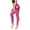 j48-Hot Pink, variant on Womens Leggings Casual Solid Color Ankle Slim-Leg Seamless Waistband Mid Legging Female Soft Daily -Lifting Breathable Comfortable Bright Hollow Out Laether Pants,One Size