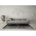 thumbnail image 3 of Ahgly Company Indoor Rectangle Abstract Gray Modern Area Rugs, 7' x 9', 3 of 4