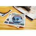 thumbnail image 3 of Myrtle Beach, South Carolina, Montage (Absorbent Ceramic Coasters Set of 4 Matching Images, Cork Back, Kitchen Table Decor), 3 of 3