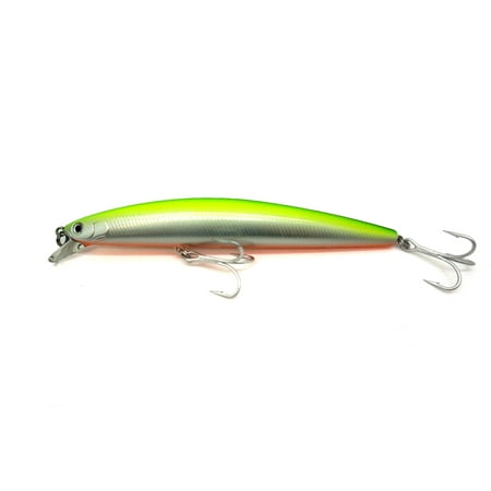 UPC: 0043178039212 | Daiwa Salt Pro SP Minnow 6-3/4 Floating Plug Parrot DSPM17F49