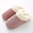 thumbnail image 3 of sususu Christmas Slippers for Women,Christmas Slippers Winter Warm Couples Thick Sole Soft Sole Shoes Thickened Slippers for Men and Women, 3 of 4
