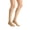 Honey, variant on JOBST Women's Ultrasheer Knee High Classic 20-30 mmHg Open Toe, Natural Medium