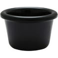 thumbnail image 5 of Truecraftware – Set of 12- Smooth Ramekin 1-1/2 oz. Black Color Melamine - Individual Condiments Ramekins Portion Dipping Sauce, 5 of 5