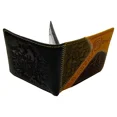 thumbnail image 4 of New Cusco Machu Picchu Peru Souvenir Men's Embossed Leather Bifold Wallet, 4 of 5