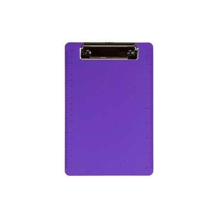 UPC: 0602815015394 | JAM Paper Plastic Clipboard Memo Size Purple (331CPMPU)