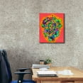thumbnail image 3 of Epic Graffiti 'Pretty Kitty Lion' by Dean Russo, Canvas Wall Art, 20"x24", 3 of 8