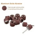 thumbnail image 3 of Uxcell 100 Pack 1/2 Inch Sanding Sleeves Sandpaper Set 120 Grit with 2 Pack 1/8 Inch Drum Mandrels for Rotary Tools, 3 of 5