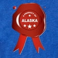 thumbnail image 2 of CafePress - A Product Of Alaska - Cute Infant Baby Football Bodysuit, 2 of 3