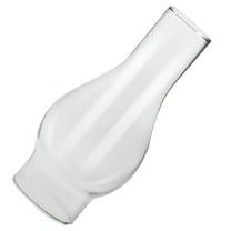 HIBIBUD Kerosene Lamp Glass Shade Oil Chimney Vintage Shades Wick Globe Hurricane Covers Replacement