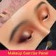 thumbnail image 3 of Panel de práctica de maquillaje facial para ojos Panel de maquillaje de pestañas de piel biónica (01) Tmvgtek cuidado belleza, 3 of 6