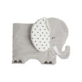thumbnail image 6 of Modern Moments by Gerber Baby Boy Developmental Soft Crinkle Book, Gray Elephant, 6 of 10