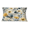 thumbnail image 3 of Designart "Charming Classic Ivory Bouquet I" Floral Printed Throw Pillow, 3 of 5