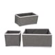 thumbnail image 4 of GOOHOCHY Caja de almacenamiento de tela plegable creativa de 3 piezas, práctica caja de tela, contenedor de almacenamiento, 4 of 8