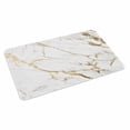 thumbnail image 2 of White Gold Abstract Door Mat&nbsp;Indoor Outdoor Entrance, Non Slip Rug for Kitchen Bathroom Entryway Rug, Modern Marble Geometric Washable Doormat Floor Mat for Office Home Decor 20x31.5 Inch, 2 of 8