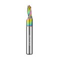 thumbnail image 2 of Punching Step Drill 1pc Single Flute Solid Tungsten Carbide Alloy End Mill, DLC Coating Milling Cutter For Aluminium, 2 of 8