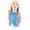 White & Multicolor, variant on BIMZUC 26 inches / 66 cm Colorful Synthetic Hair Mannequin Head For Cosmetology Hairdressing Styling Cutting Braiding Practice With Clamp Holder, Pink And Multicolor