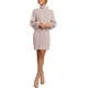 thumbnail image 3 of Vestido de suéter de gran tamaño suelto informal de manga larga con cuello alto para mujer vestidos de suéter de invierno suave Fokelyi WMZL-2283-41, 3 of 6