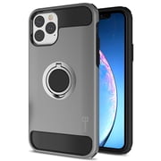 CoverON Apple iPhone 11 Pro Case with Ring Holder, RingCase Series Hybrid Protective Dua Layer Phone Cover