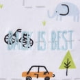 thumbnail image 3 of HALO SleepSack self-soothing swaddle - Boy Tinytown (Small), 3 of 7