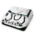 thumbnail image 2 of 5 Seconds Of Summer 5sos Blanket Soft Warm Flannel Air Conditioning Blanket Throw Blankets For Bed Couch Sofa Bedroom Living Room All Season 80"X60", 2 of 9