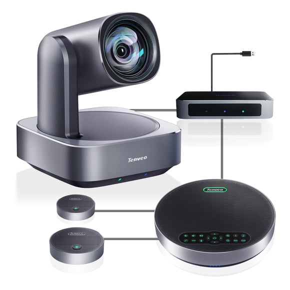 Kit de cámara para conferencias Tenveo VL12U 4K PTZ con zoom de 12x