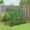 Green, variant on Plant Protector Crop Cage, HDPE Mesh Cover, Powder-Coated Steel Frame, Roll-Up Zippered Door, with U-Shaped Stakes for Vegetables & Climbing Crops