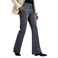thumbnail image 3 of StSilkitty Mens Flare Dress Pants Elastic Waist Bell Bottom Trousers Business Casual Flared Pants with Pockets, 3 of 7