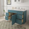 thumbnail image 6 of 51" Freestanding Bathroom Vanity Cabinet without Top in Sea Green, 6 of 6