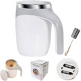 thumbnail image 1 of Magnetic Automatic Self Stirring Coffee Mug, 2025new Automatic Magnetic Stirring Coffee Mug, Automatic Coffee Stirring Mug, Reusable Automatic Coffee Stirring Mug (Battery model white), 1 of 1