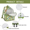 thumbnail image 4 of Rainbow Dinosaurs Tiny Plants Backpack for School,Cute School Bag,Schoolbag with Adjustable Shoulder Straps & Padded Back,15.25"x11.5"x5.25", 4 of 5