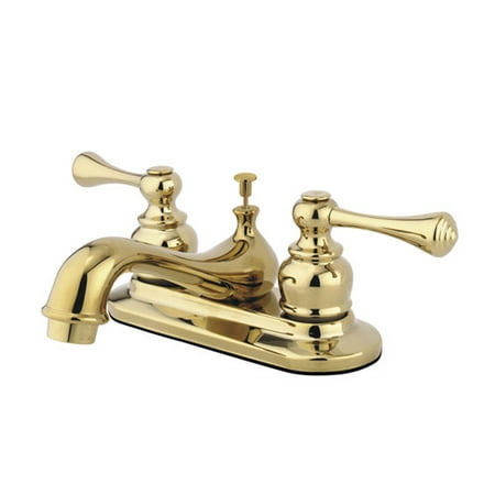 Kingston Bathroom Sink Faucet - Kingston Brass English Vintage Centerset Bathroom Sink Faucet with ABS Pop-Up Drain
