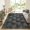 Gray, variant on HIWEAVER Brown 2′ x 6′ Distressed Checkered Vintage Runner Rug for Kitchen Washable Non Slip Indoor Carpet for Bedroom Decor Low Pile Abstract Floor Cover