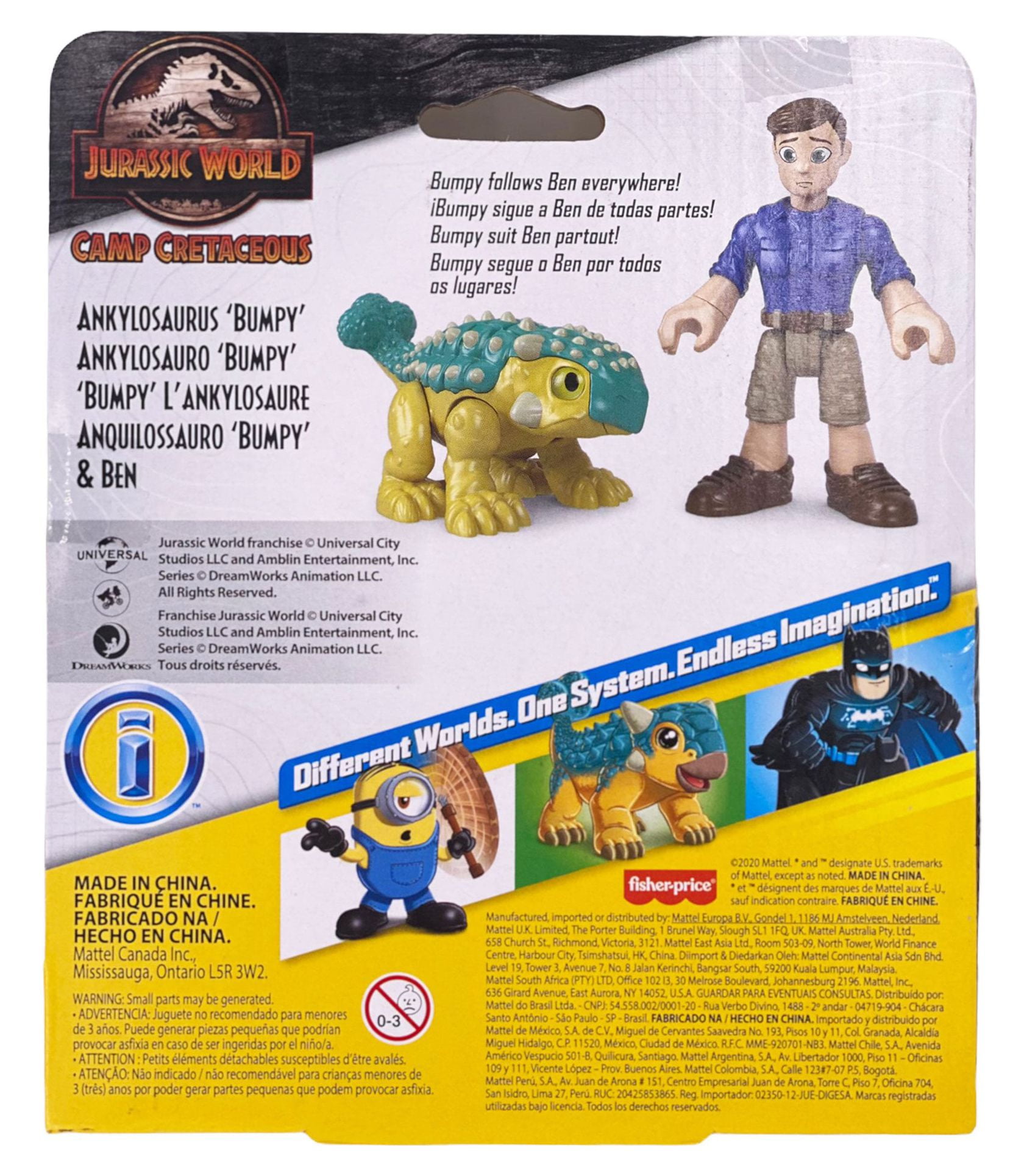 Bumpy jurassic online world juguete