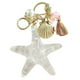 thumbnail image 1 of Llavero de concha, estrella de mar, borla de perla y concha, llavero colgante, 1 of 8