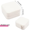thumbnail image 5 of Dalrosia 4PCS Travel Jewelry Box, Small Jewelry Travel Organizer Case for Girls Women, 5 of 5