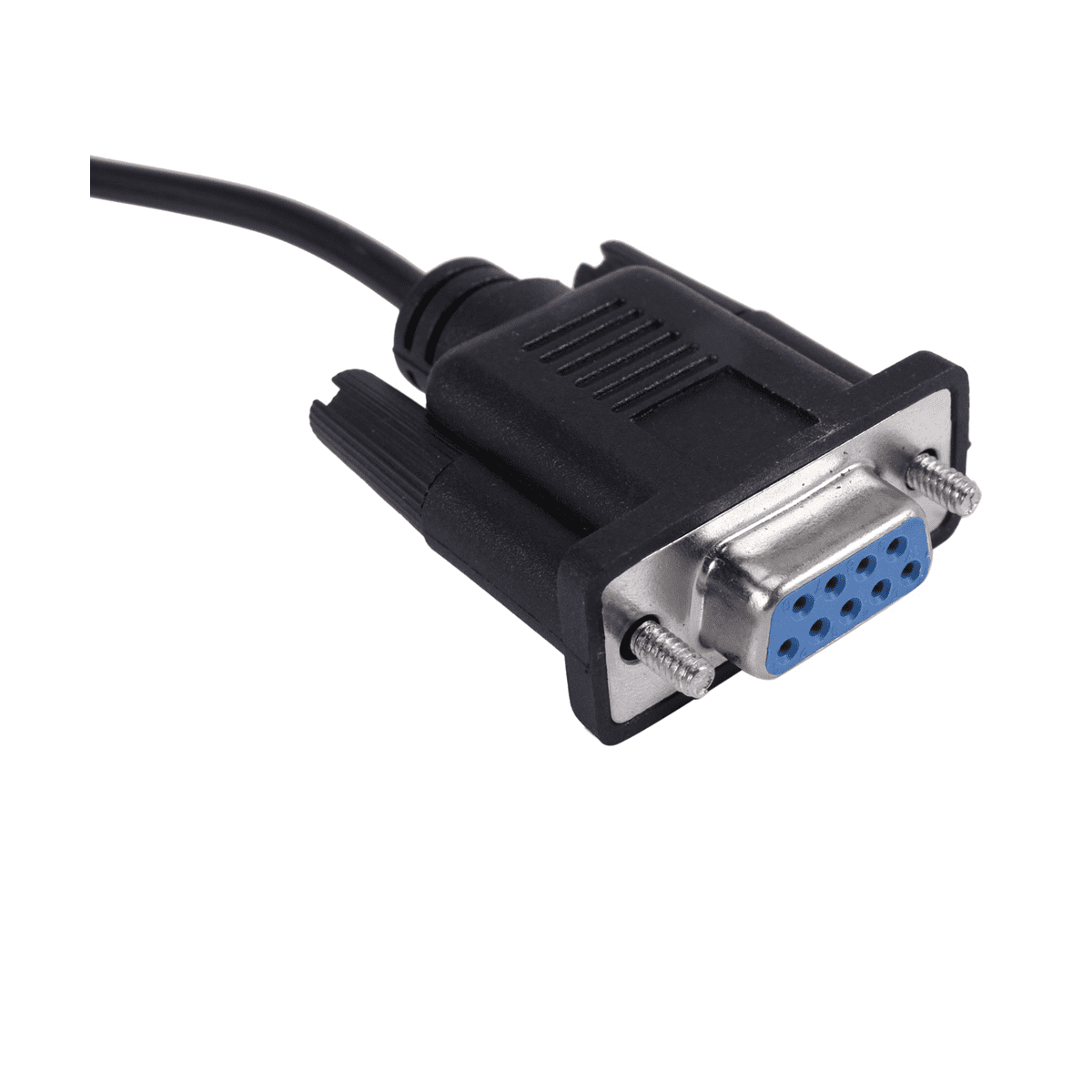 10X DB9 9 Pin VGA Female Cable ,DB 9 Female to TRS 3.5mm (1/8In) TRS Stereo Male Serial Data Cable-6 Feet,10 * Audio/Video Cable,Black
