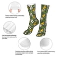 thumbnail image 3 of Salouo Cactus 4 Pattern Fun Novelty Crew Socks,Casual Athletic Socks Neutral Socks, 3 of 7